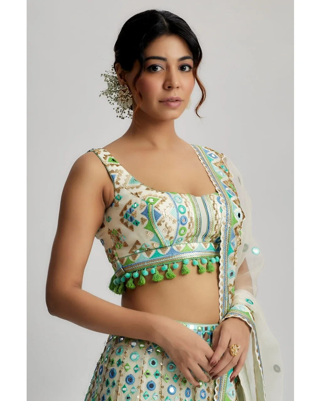 Aanya Mela Lehenga Set