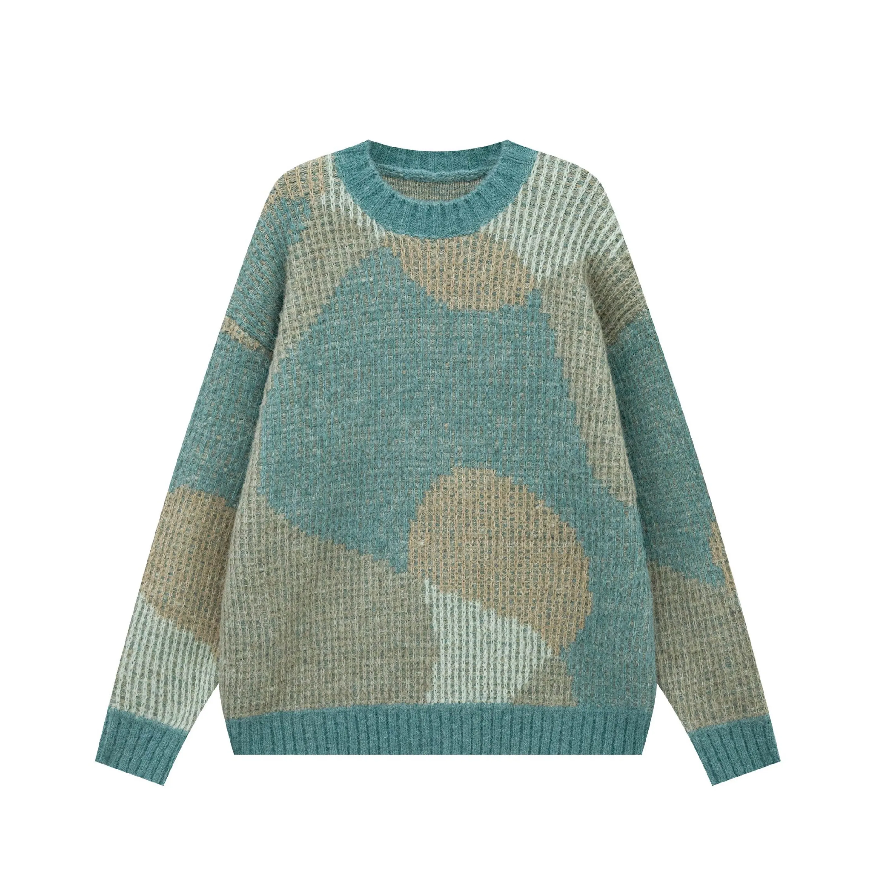 Abstract Blend Knitted Sweater