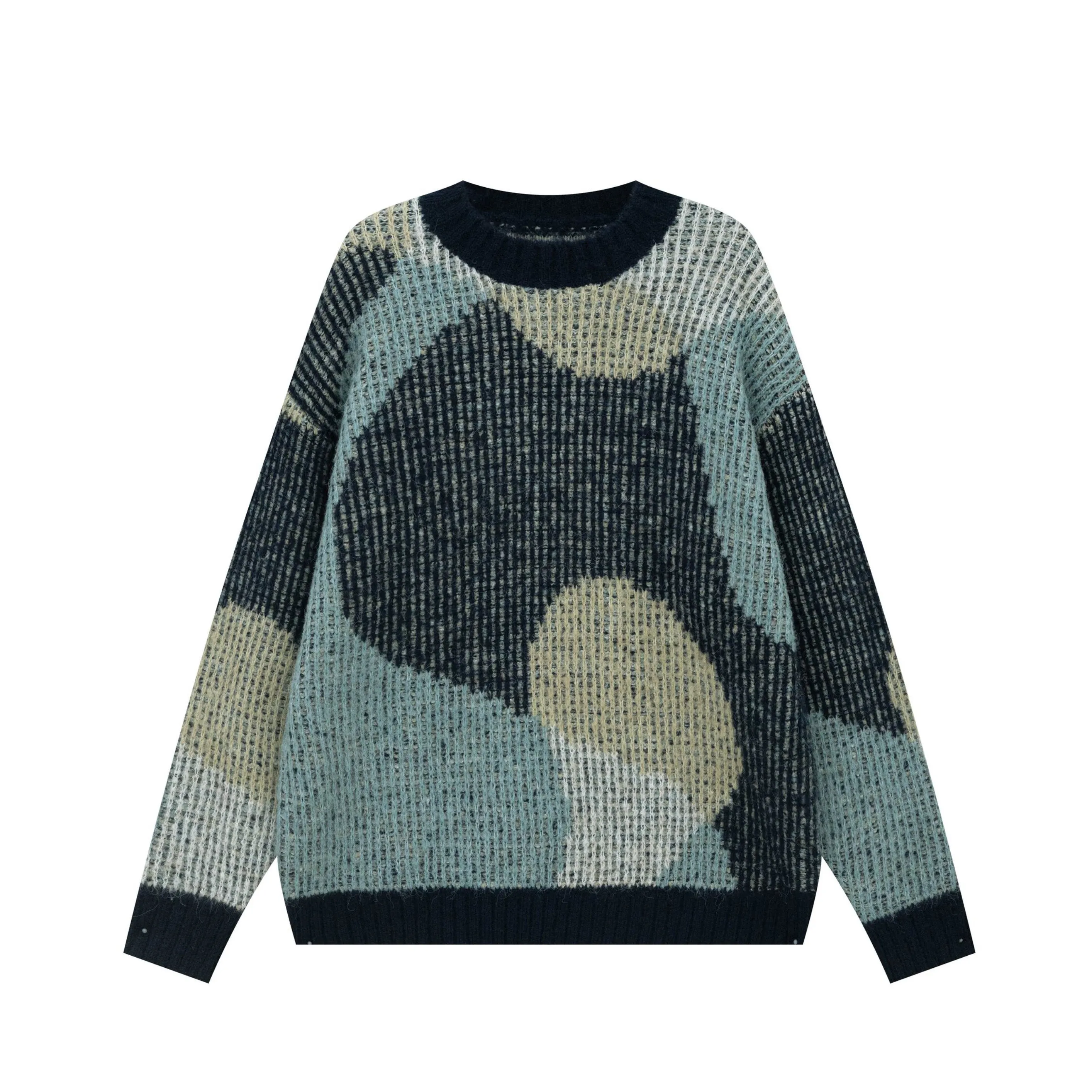 Abstract Blend Knitted Sweater