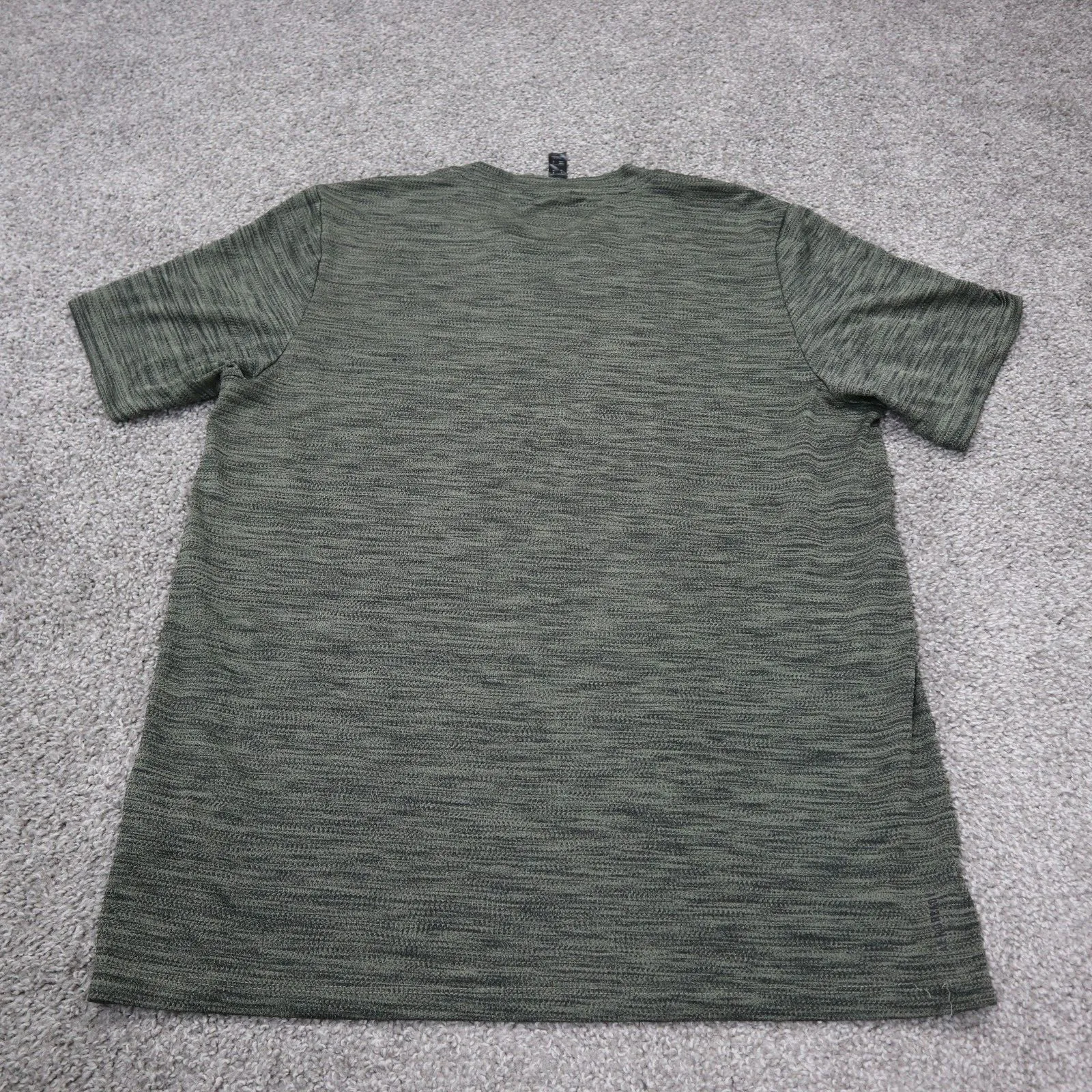 Adidas Womens Pullover T Shirt Top Short Sleeves Crew Neck Green Size Medium