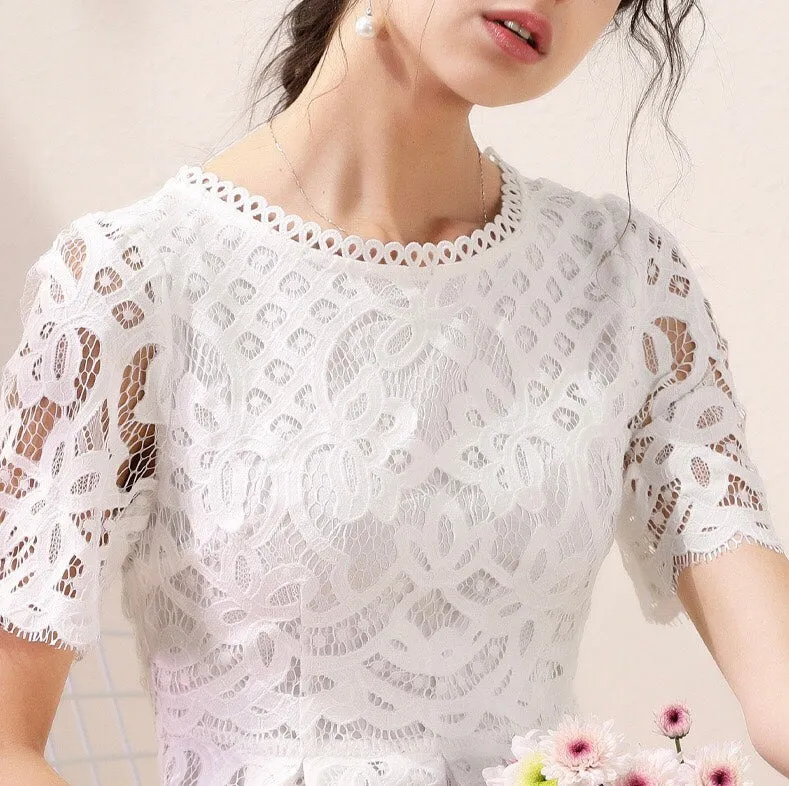 All-Over Lace Dress