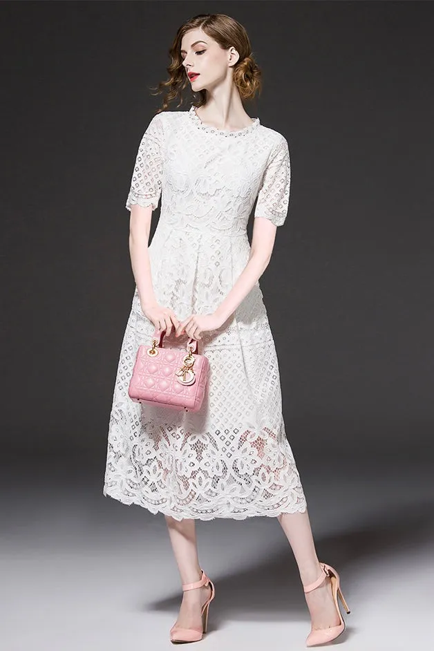 All-Over Lace Dress