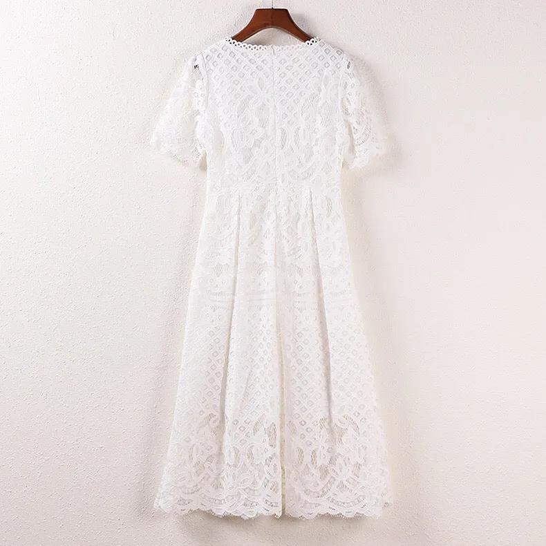 All-Over Lace Dress