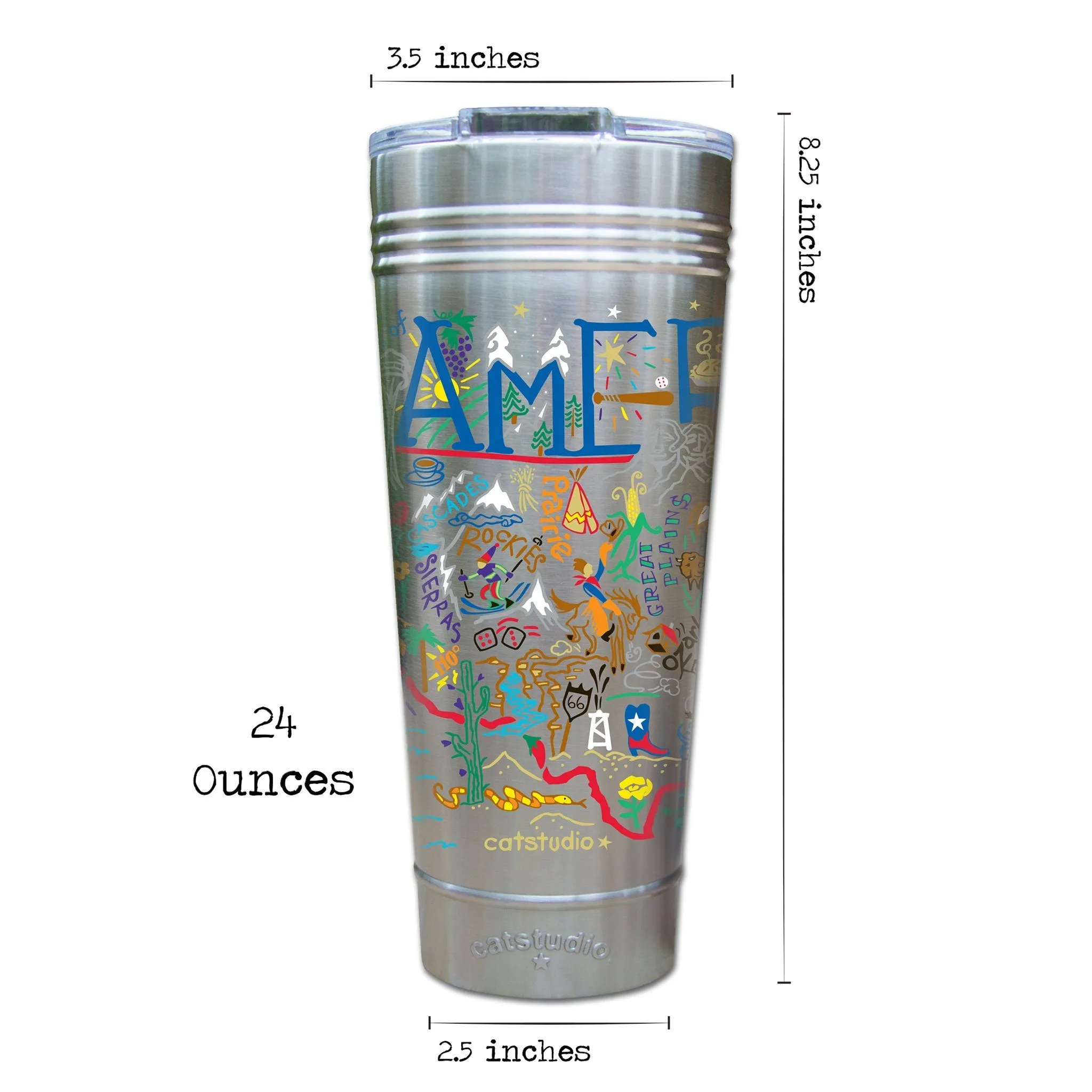 America Thermal Tumbler