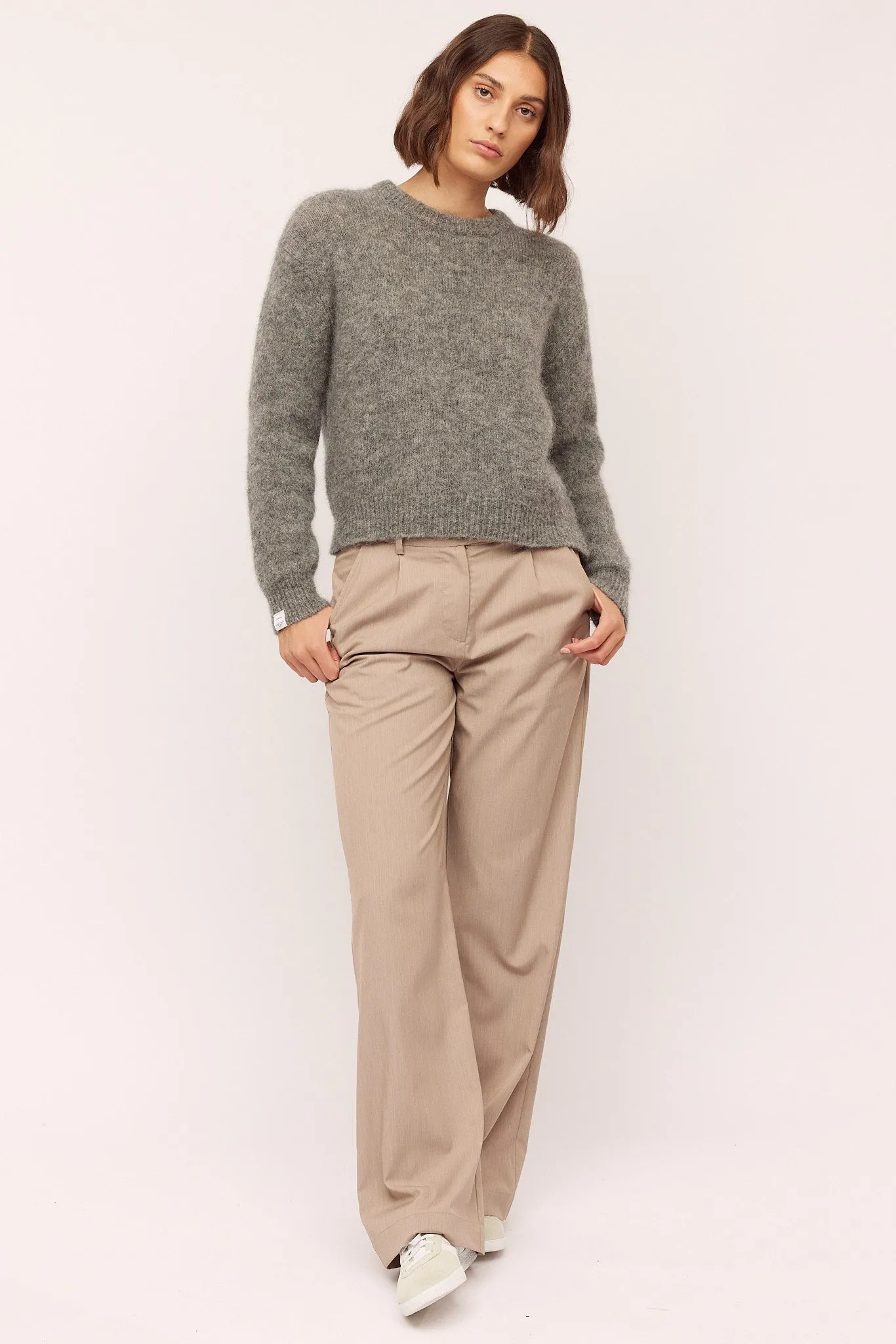 Astrid RN Sweater - Grey Melange