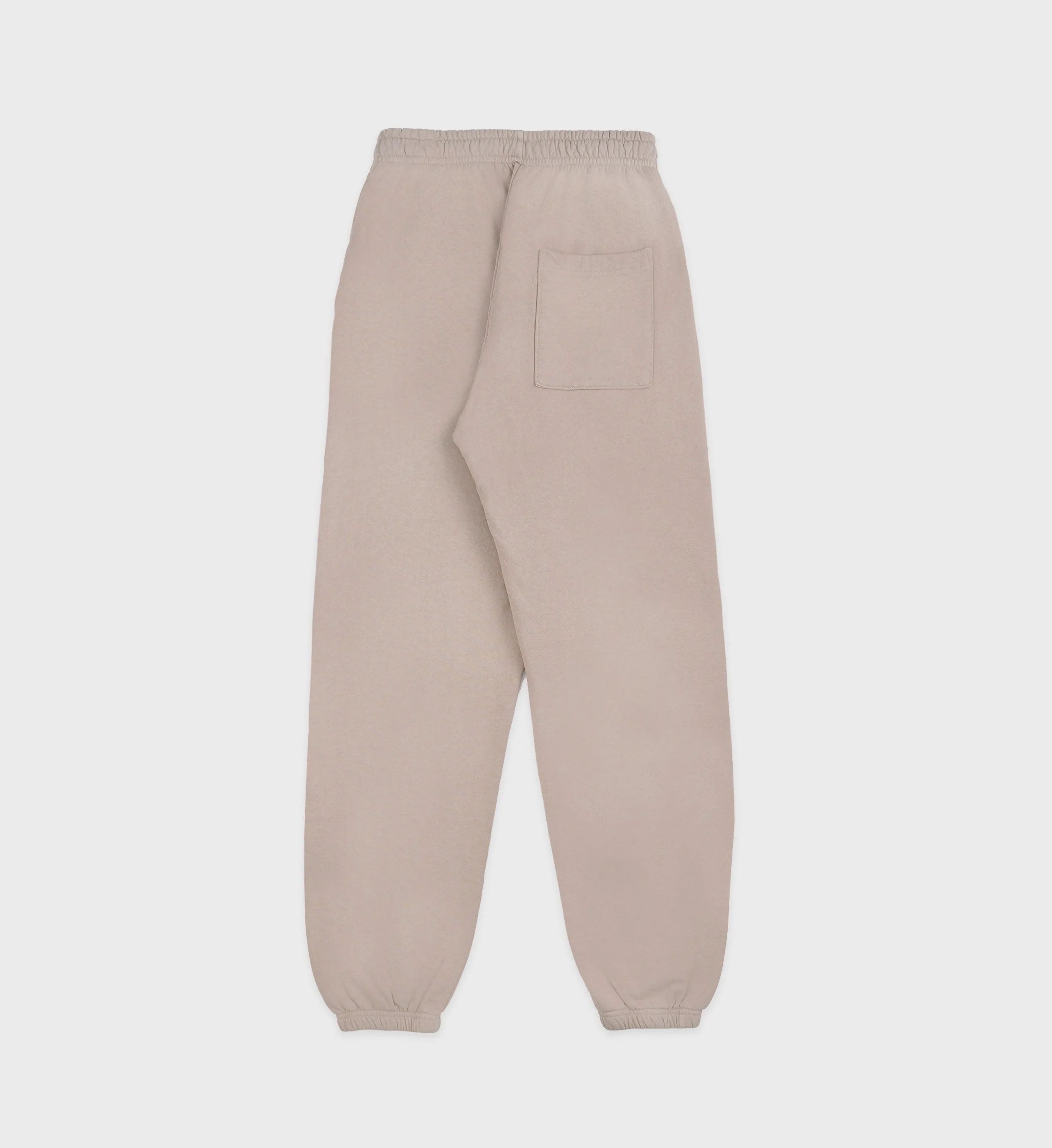 Athletic Club Sweatpant - Elephant/White