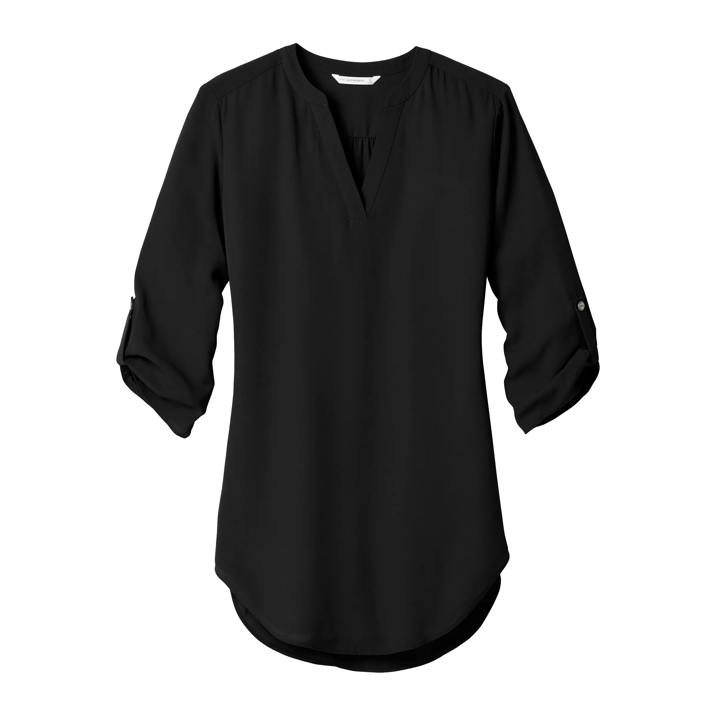 B1977 Ladies 3/4 Sleeve Tunic Blouse