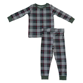 Bamboo Cozy Set - Green Plaid