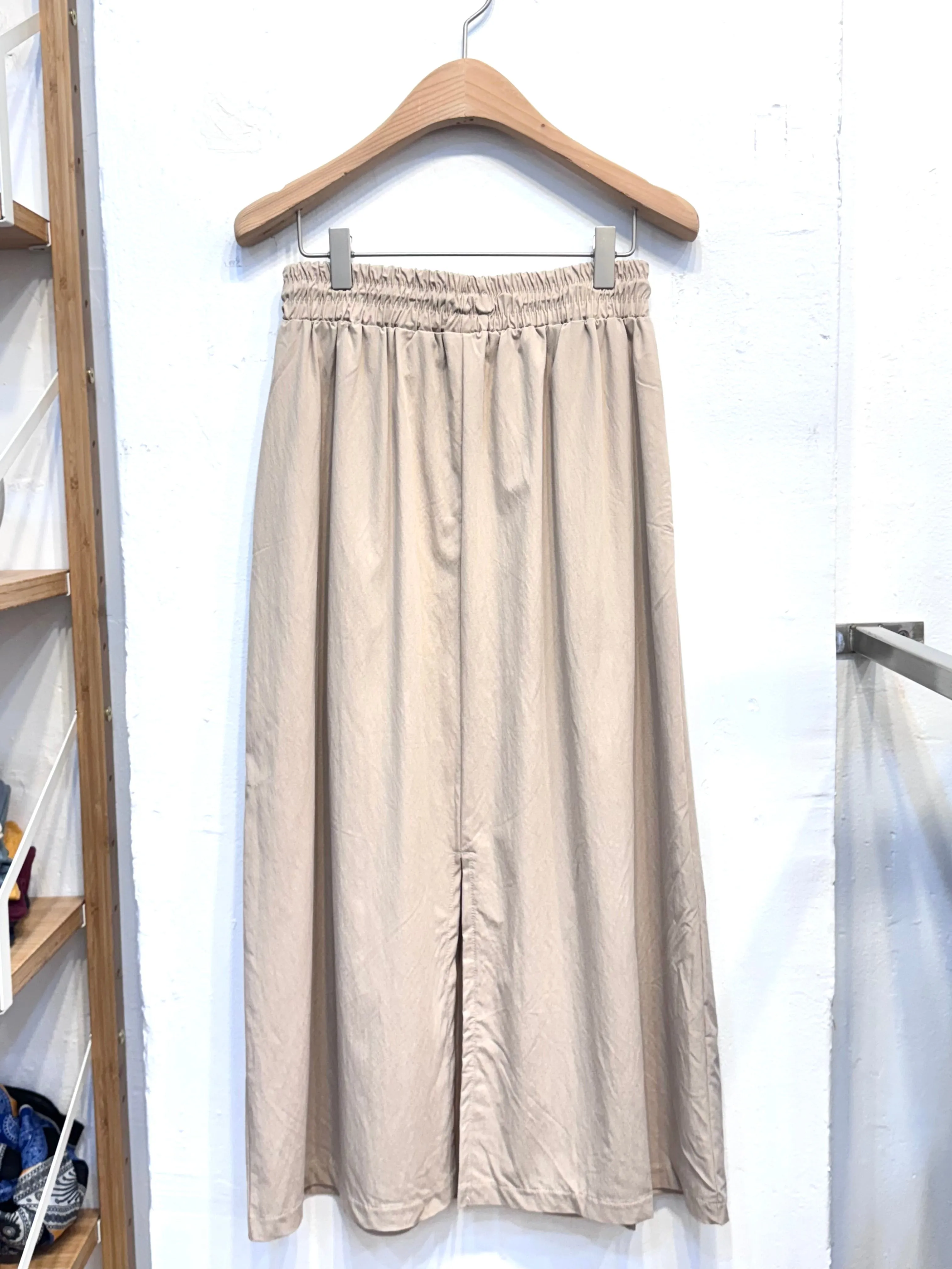 Beige ribbon skirt