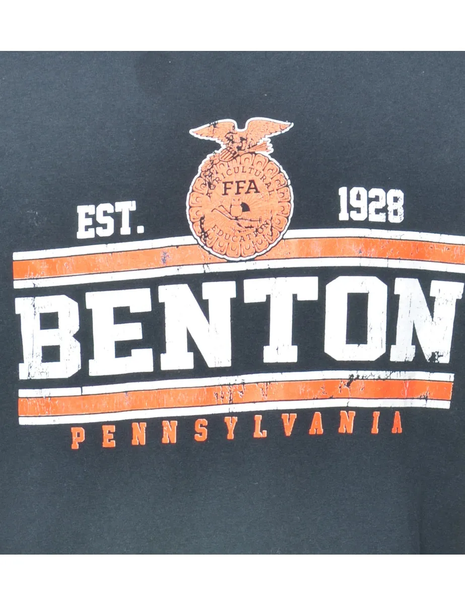 Benton Pennsylvania Printed T-shirt - XL