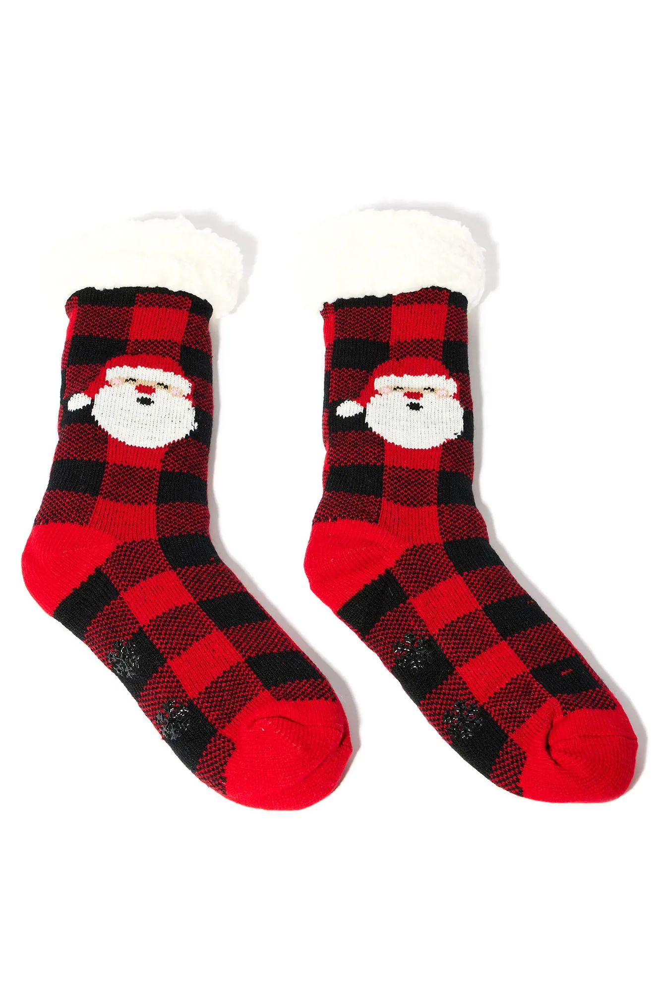 Best Time Of The Year Cozy Socks - Black/combo