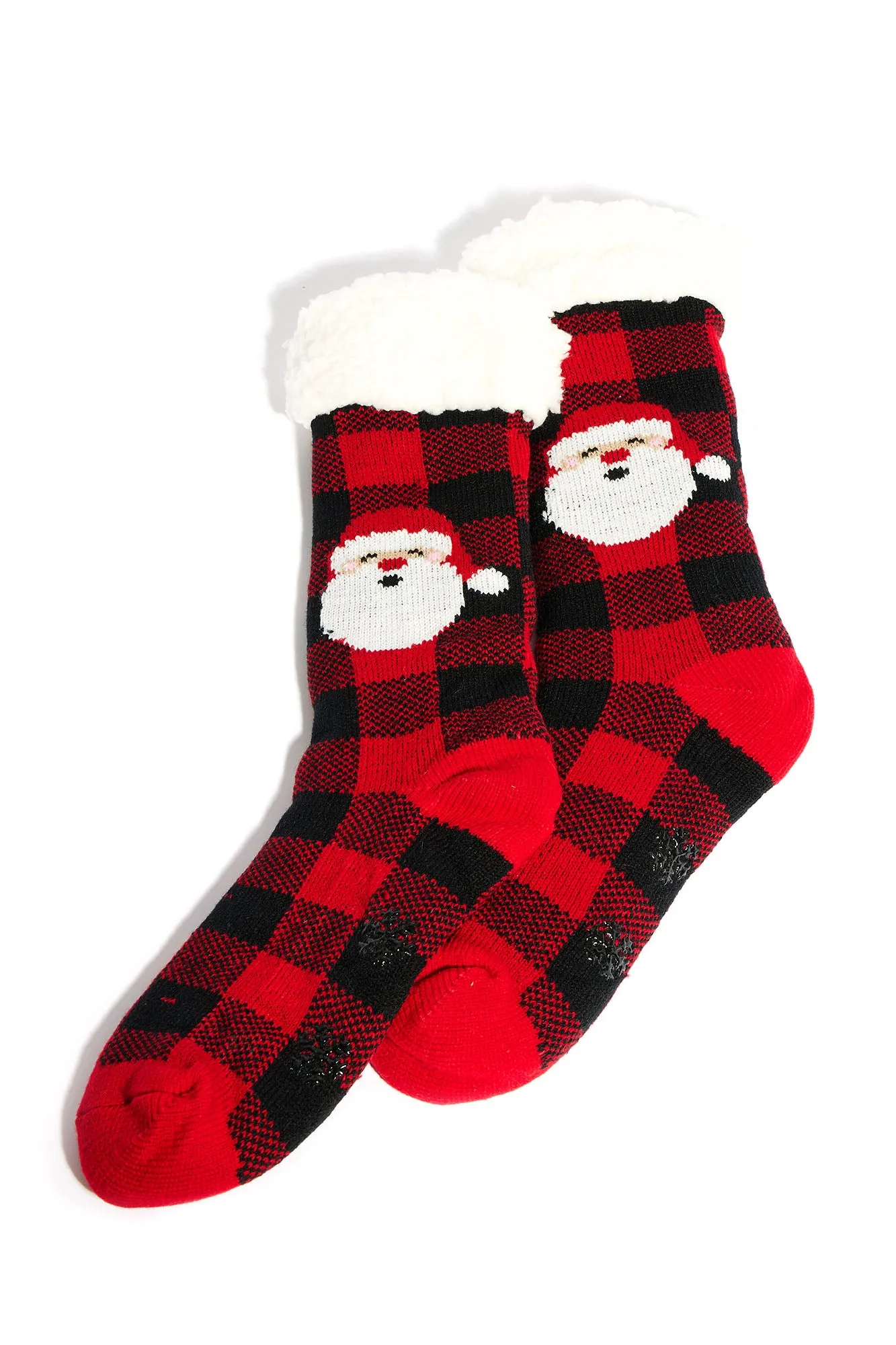 Best Time Of The Year Cozy Socks - Black/combo