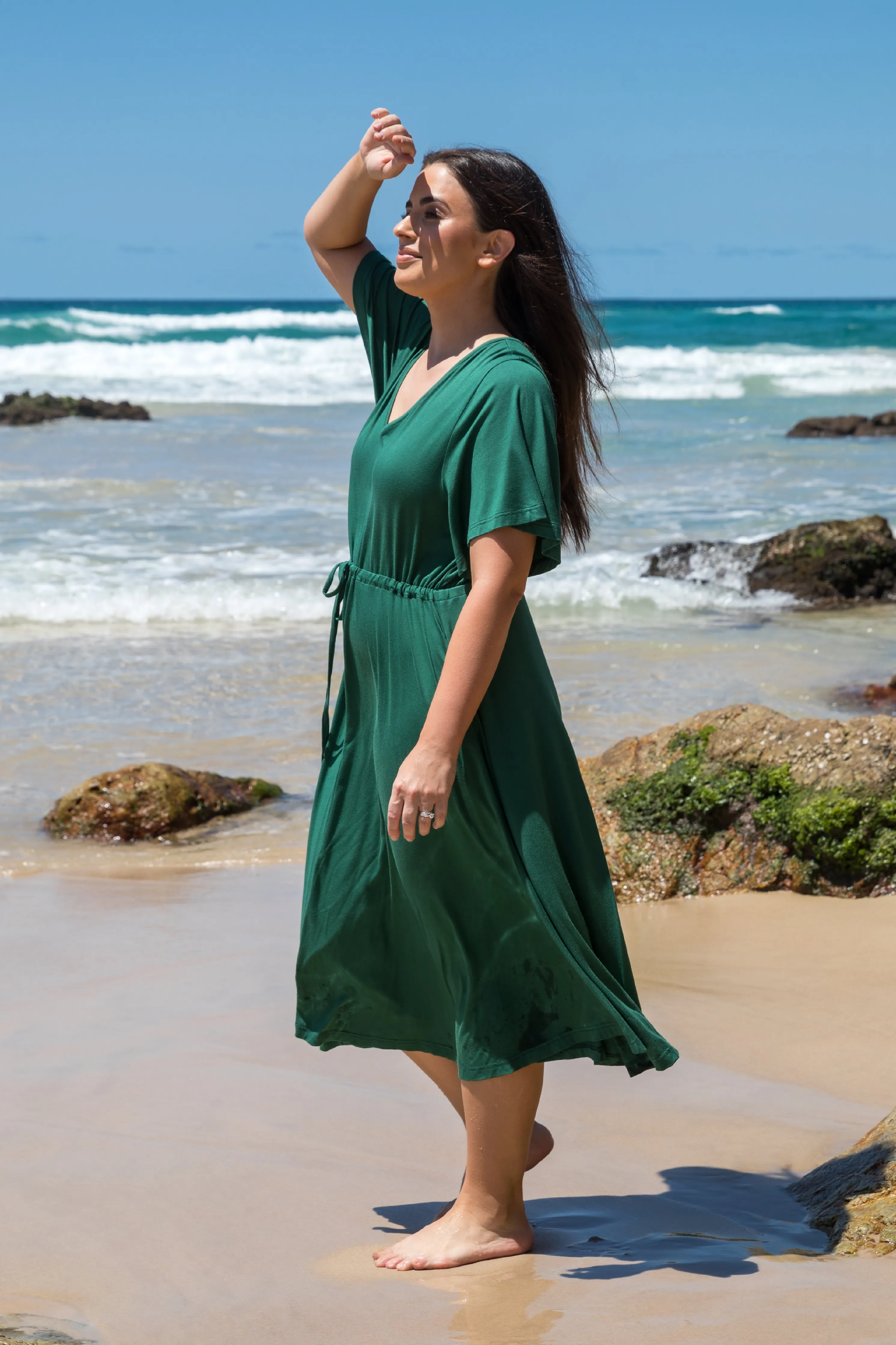 Billine Dress | Green | FINAL SALE