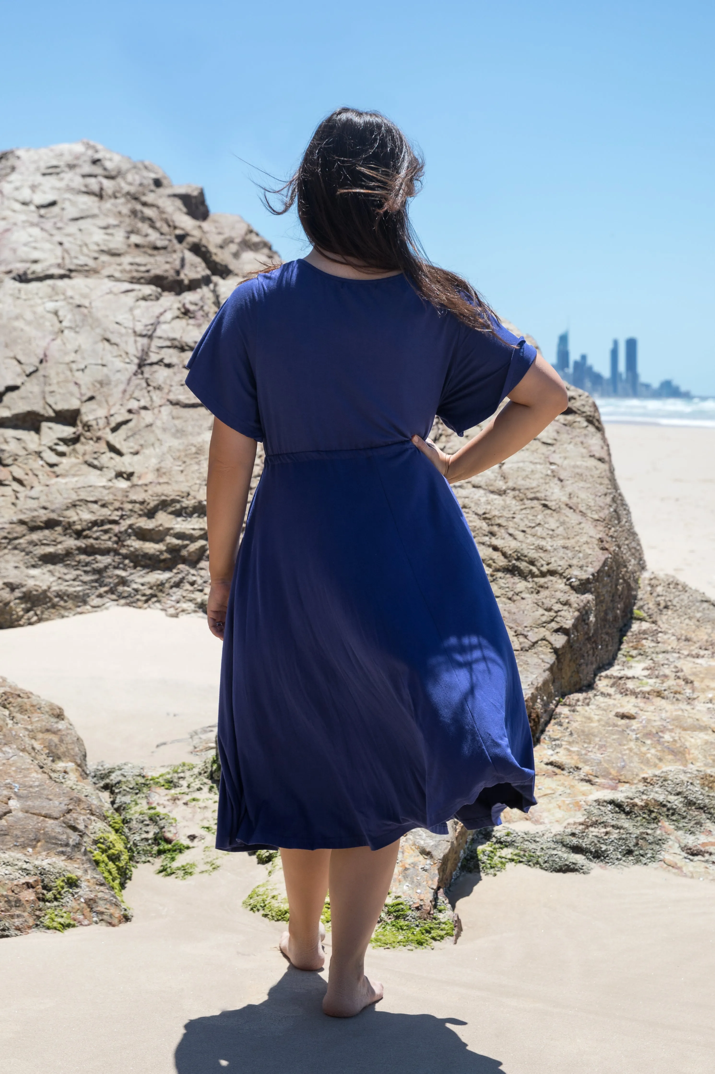 Billine Dress | Navy | FINAL SALE