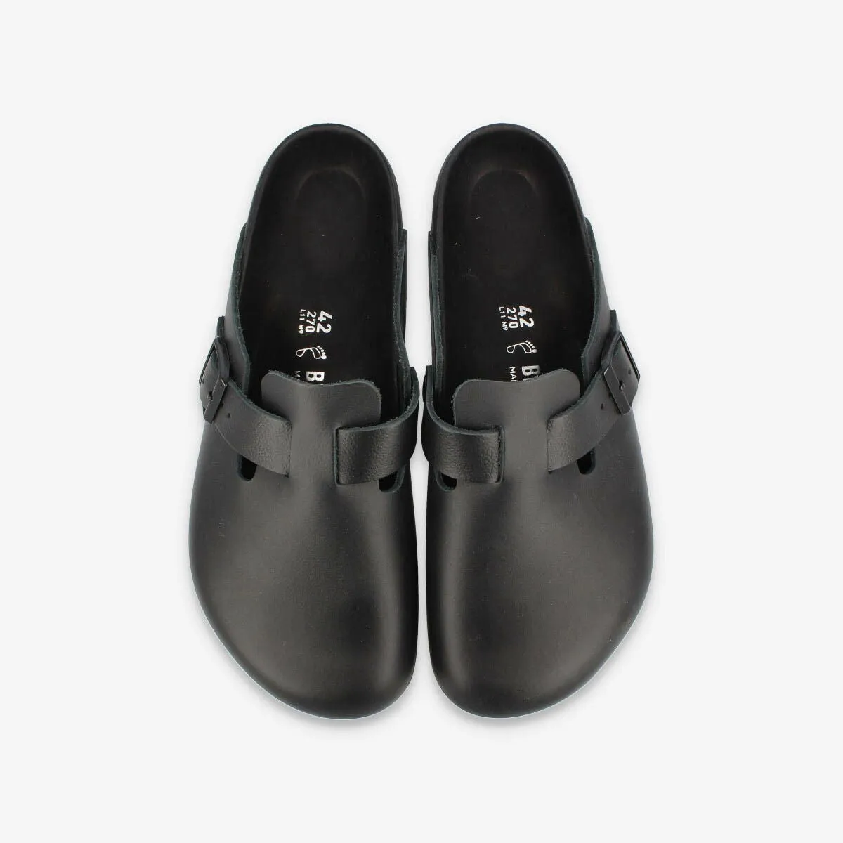 BIRKENSTOCK BOSTON EXQUISITE LENA BLACK 【REGULAR】