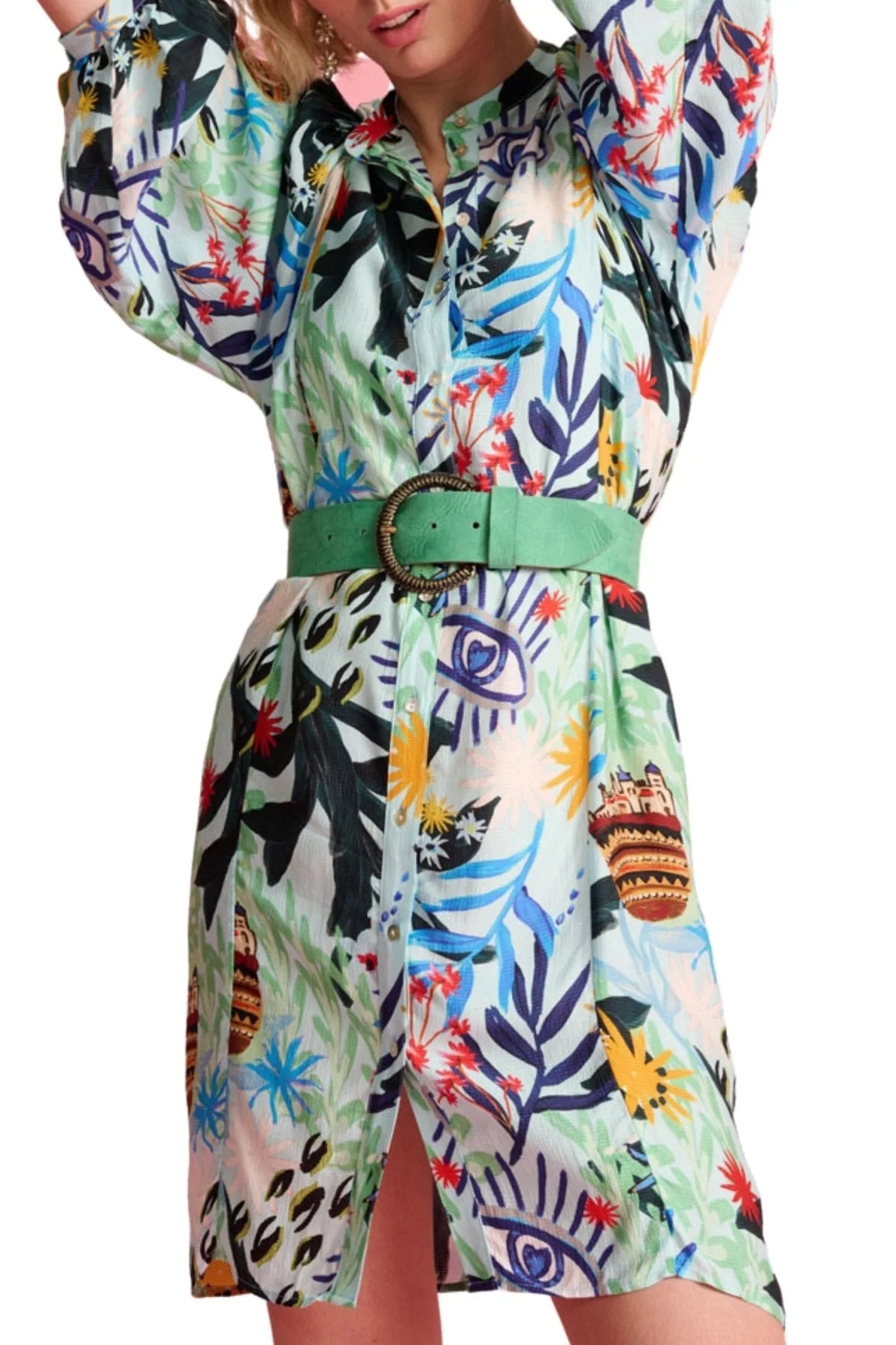 BOTANICAL DRESS - SP7156