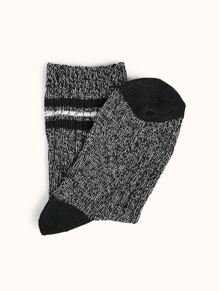 Boys' Full Cushion Crew Boot Socks (4 Pairs)