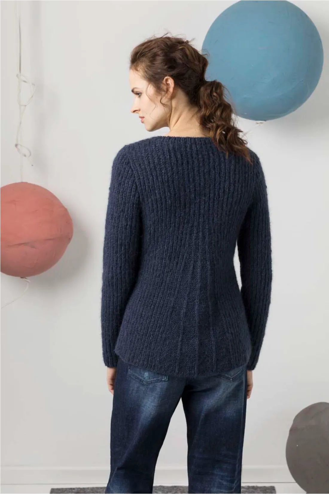 Brioche Pullover | Lang Yarns Malou Light & Knitting Pattern (247-14)