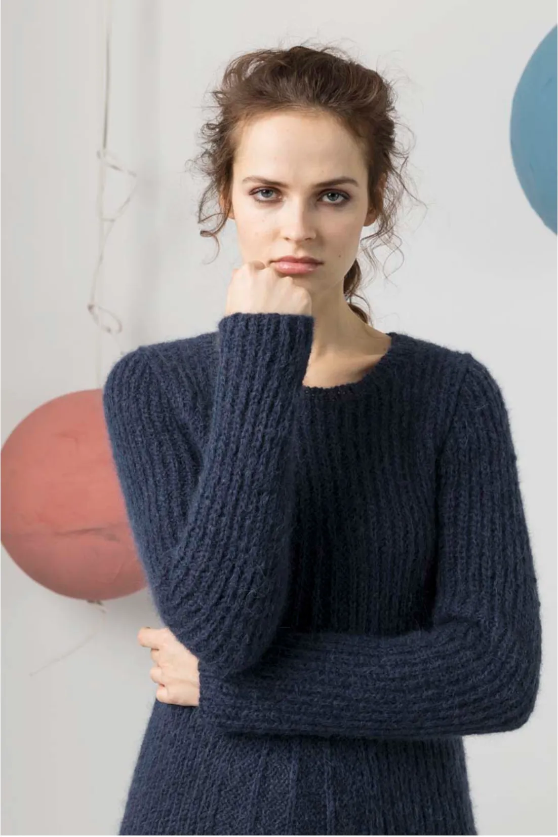 Brioche Pullover | Lang Yarns Malou Light & Knitting Pattern (247-14)