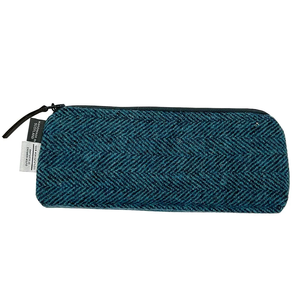 Britton Scotland Handmade Harris Tweed Large Pencil Case