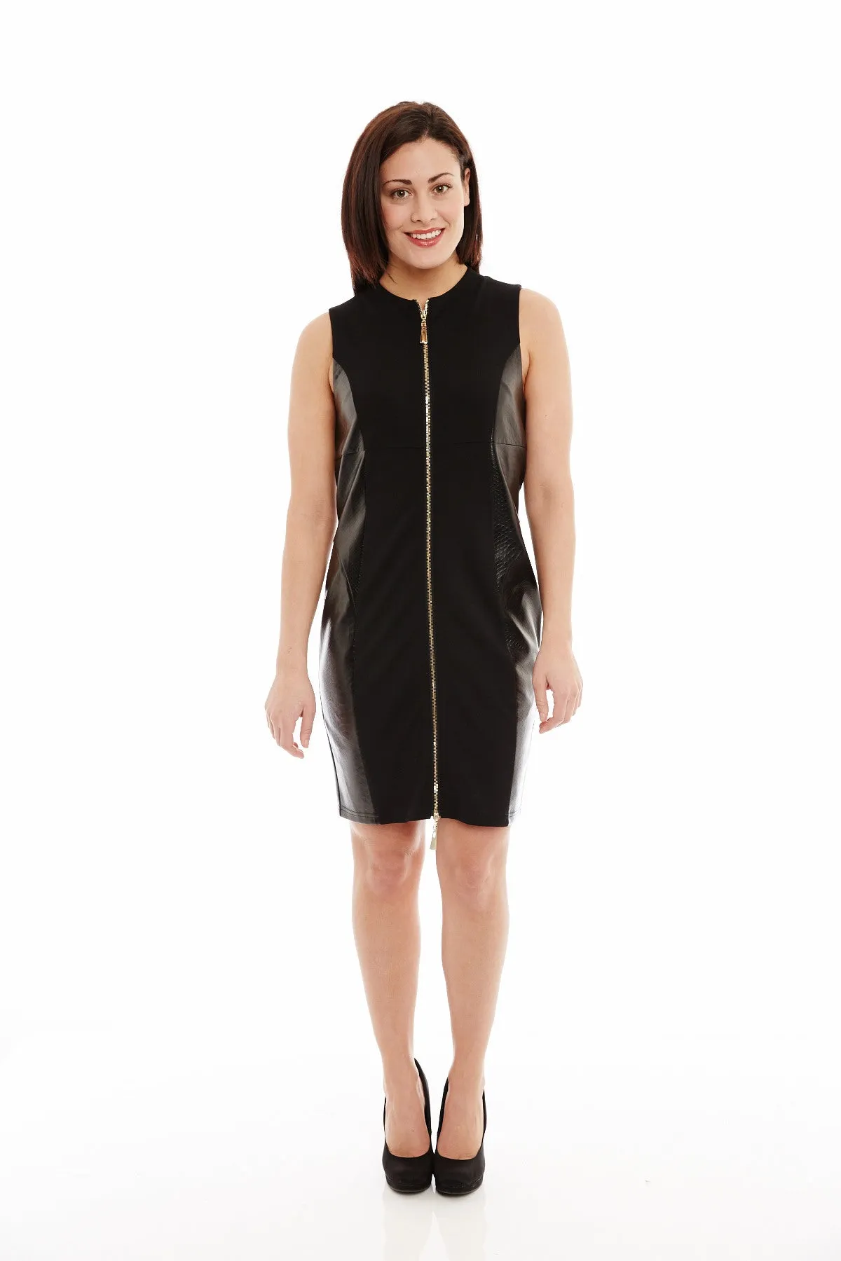 Buy Sleeveless Black Midi Dresses Online