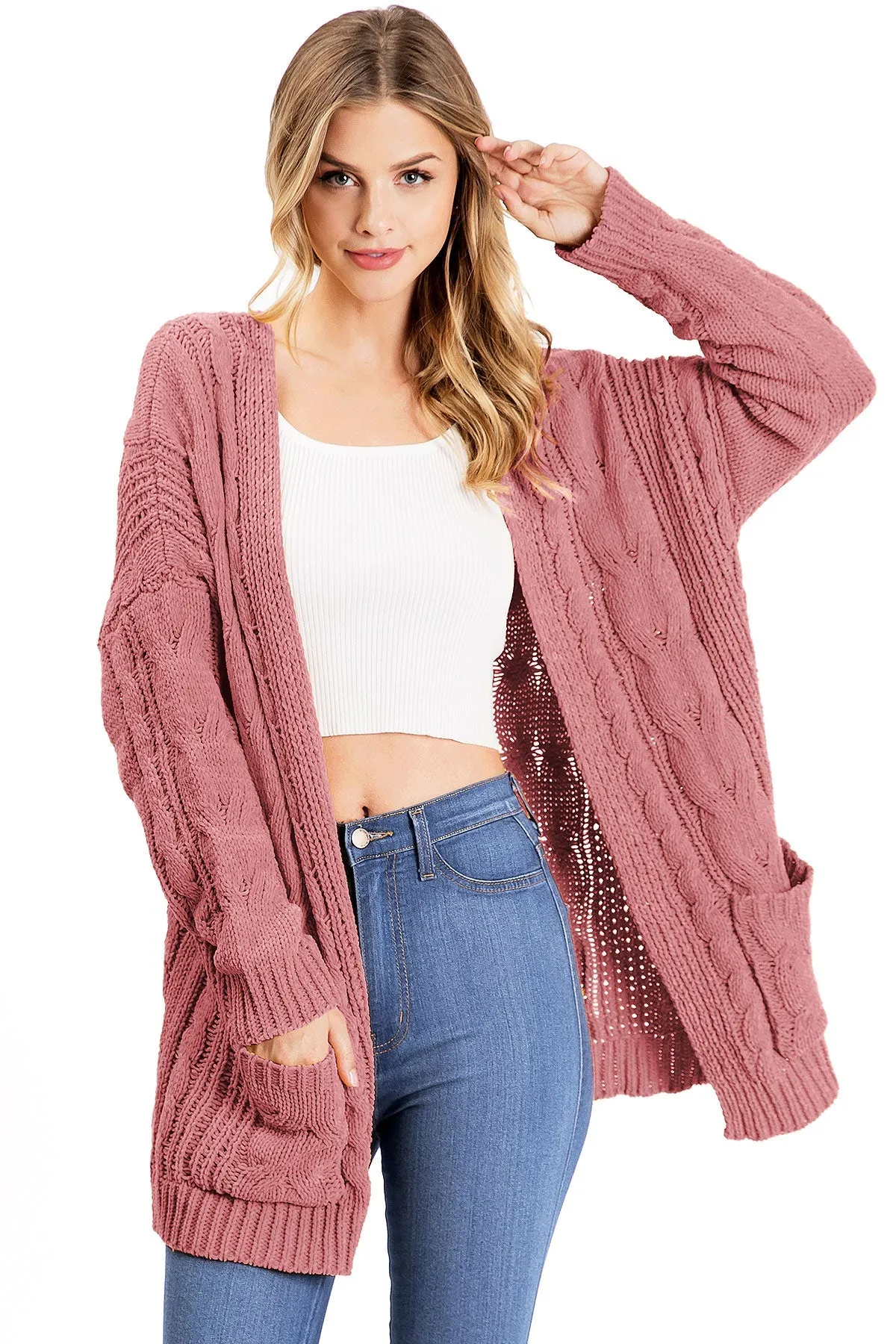 Cable Knit Cardigan