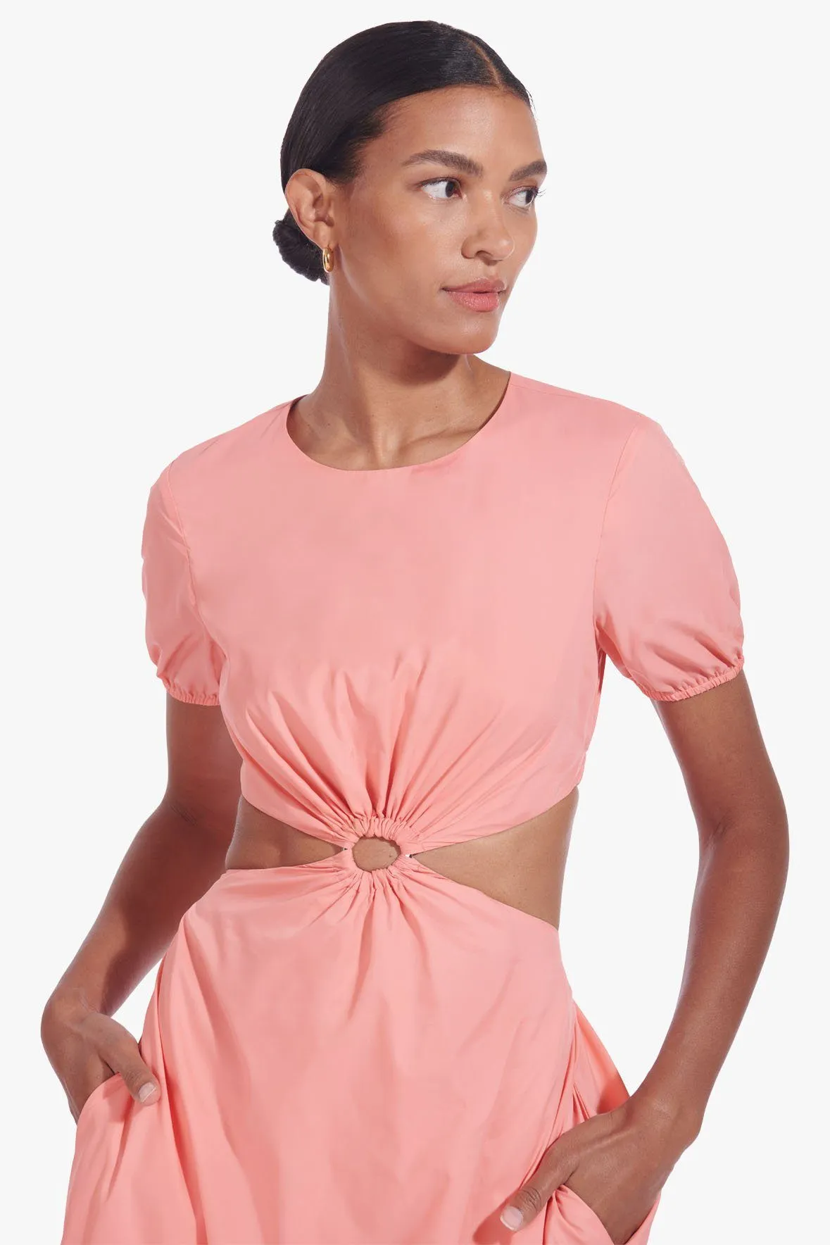 CALYPSO DRESS | CORAL