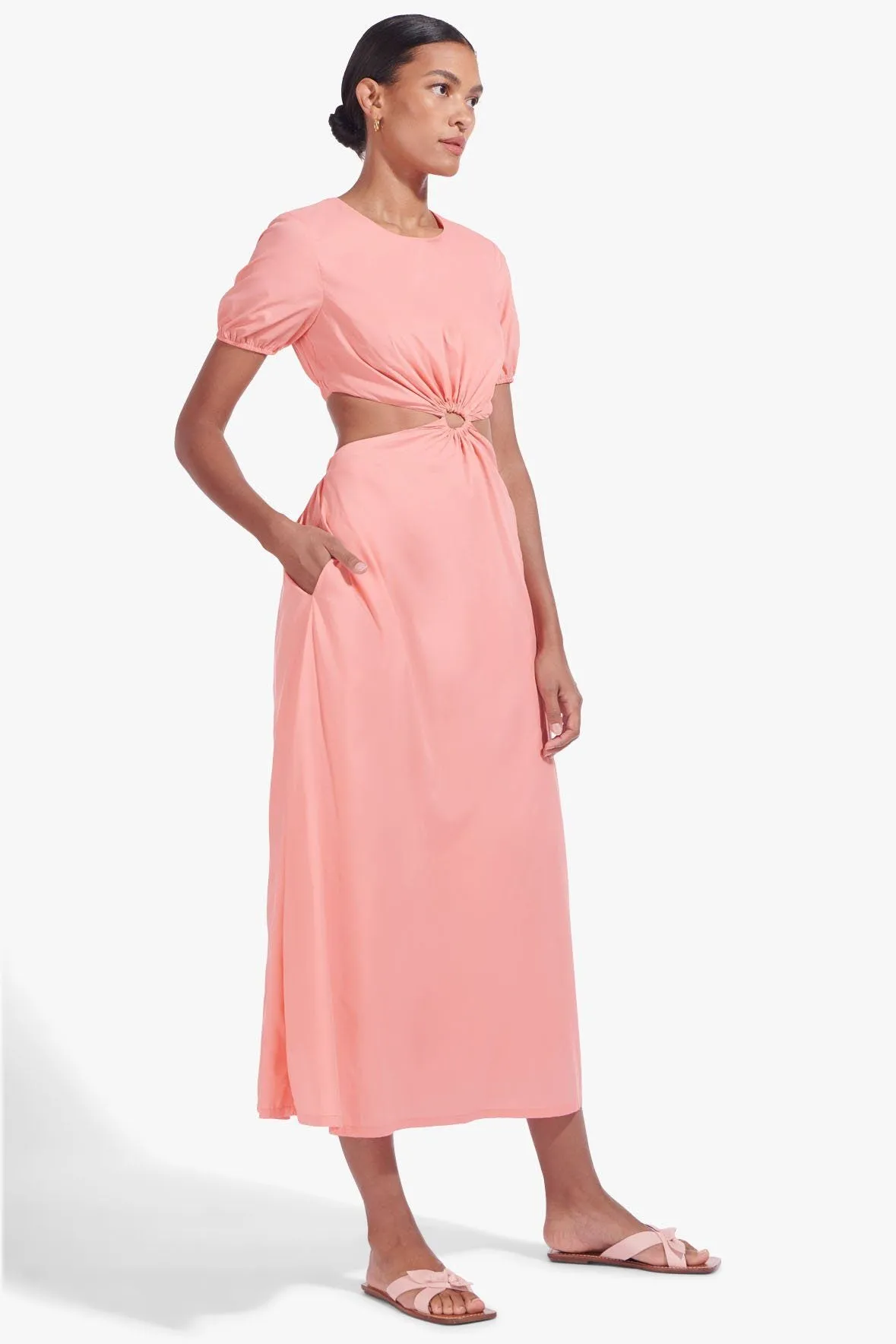 CALYPSO DRESS | CORAL