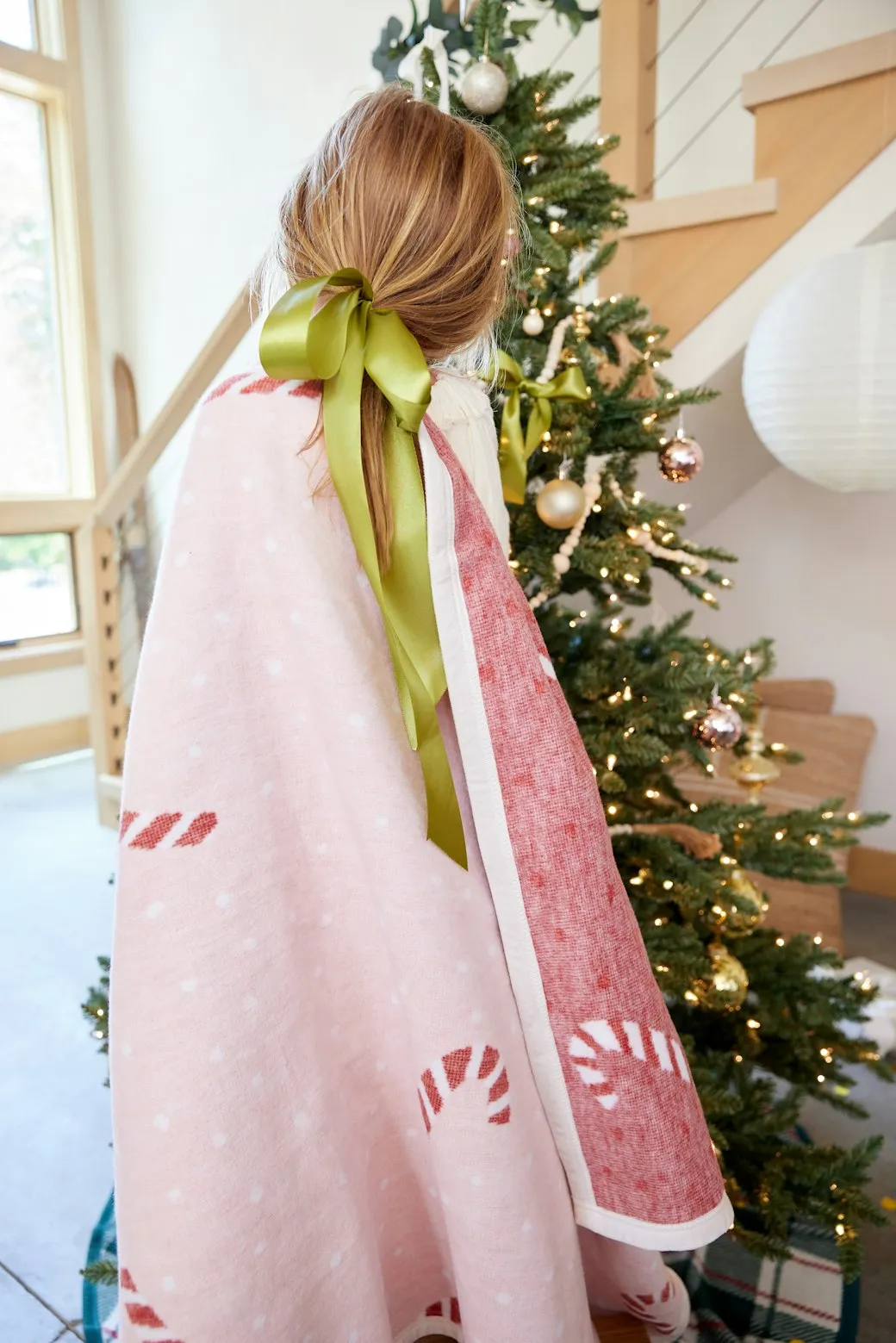 Candy Canes Midi Blanket