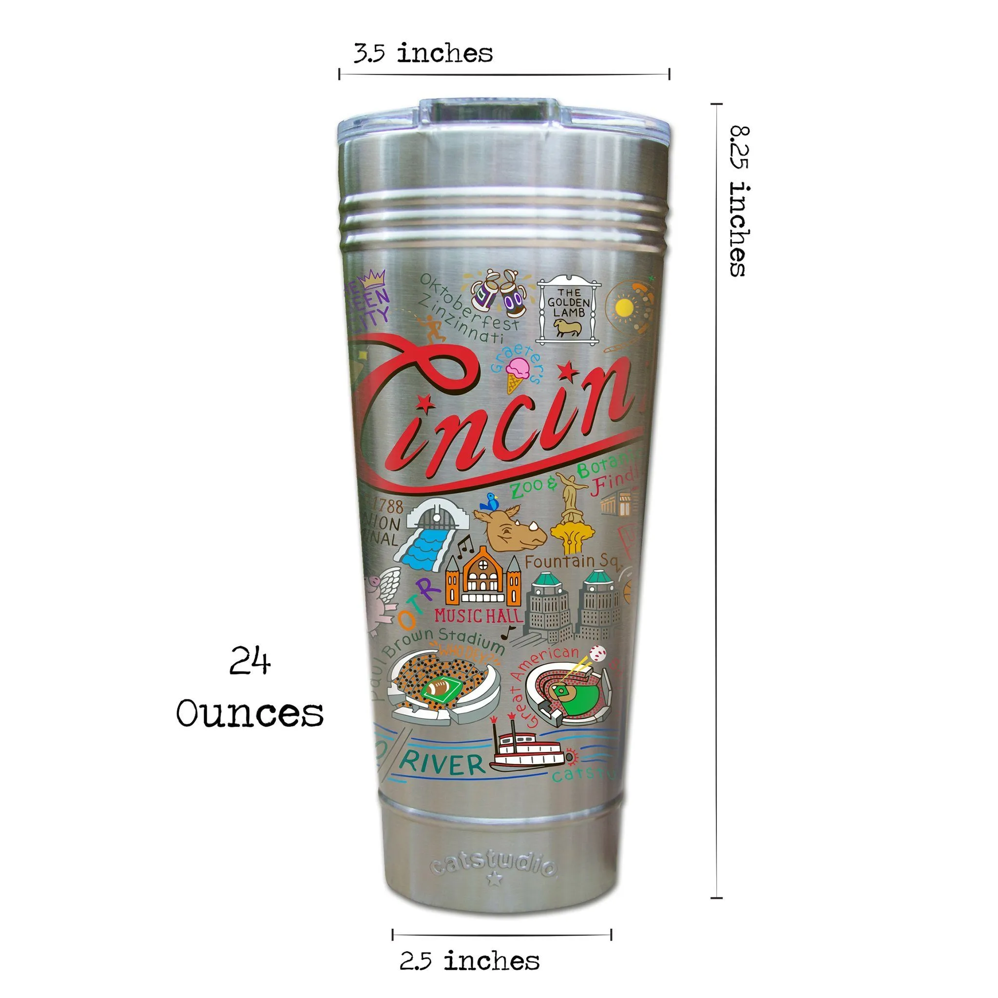 Cincinnati Thermal Tumbler