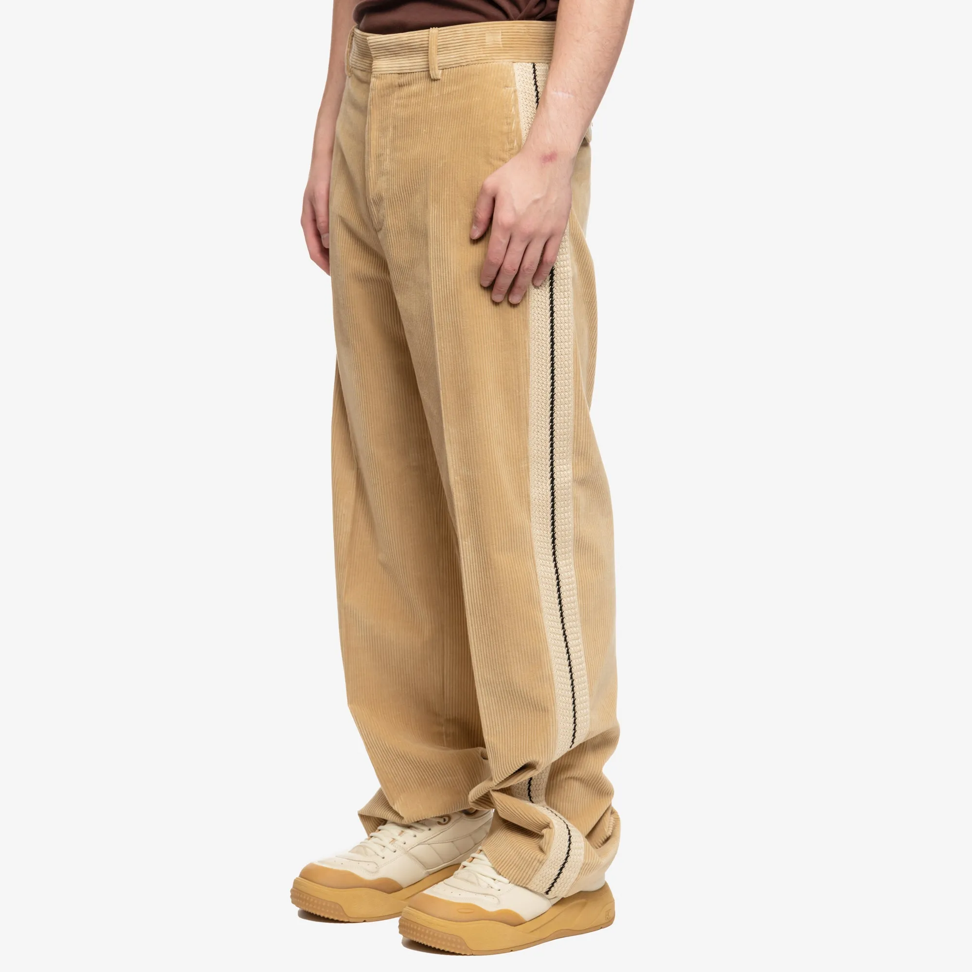 Corduroy Suit Tape Pants