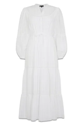 Cotton Midi Shirt Dress