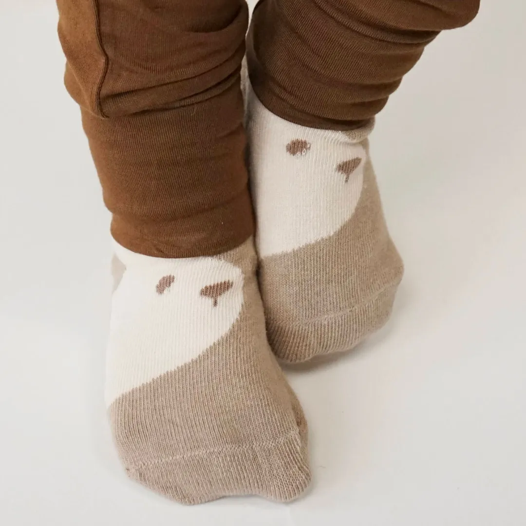 Cozy Non-Slip Socks (2 pack) - Baby Bears