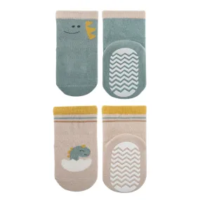 Cozy Non-Slip Socks (2 pack) - Dinos