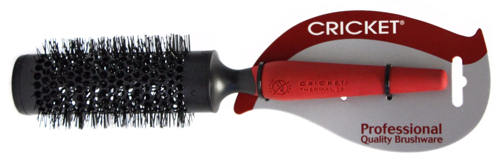 Cricket Static Free Thermal 38 Brush - Hang Sell