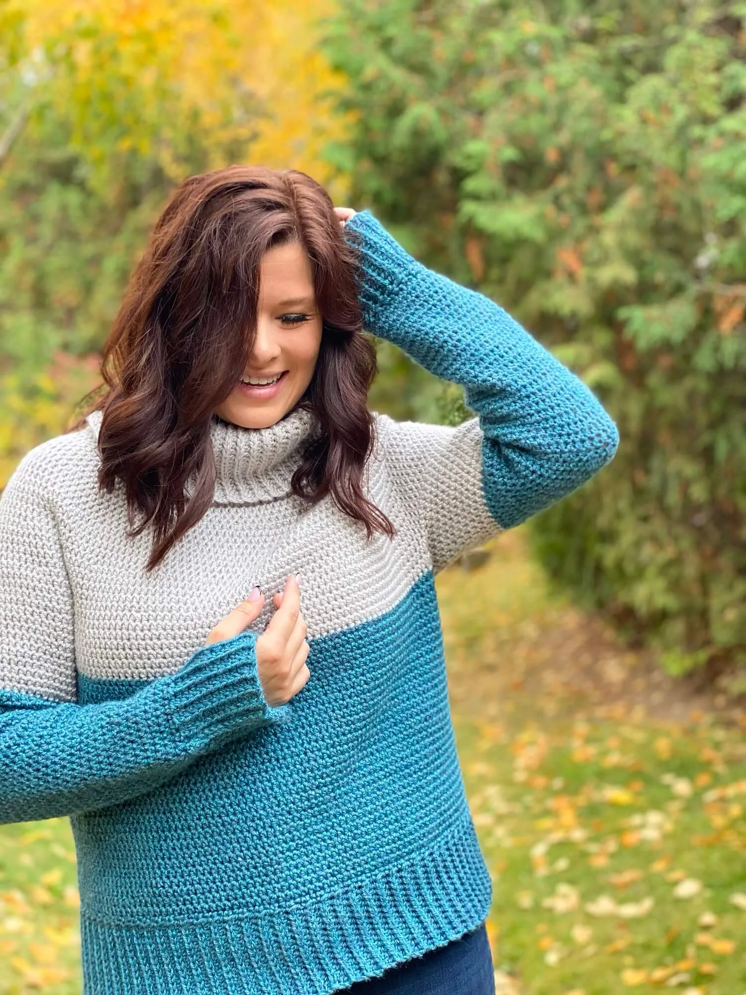 Crochet Kit - Double Dip Pullover