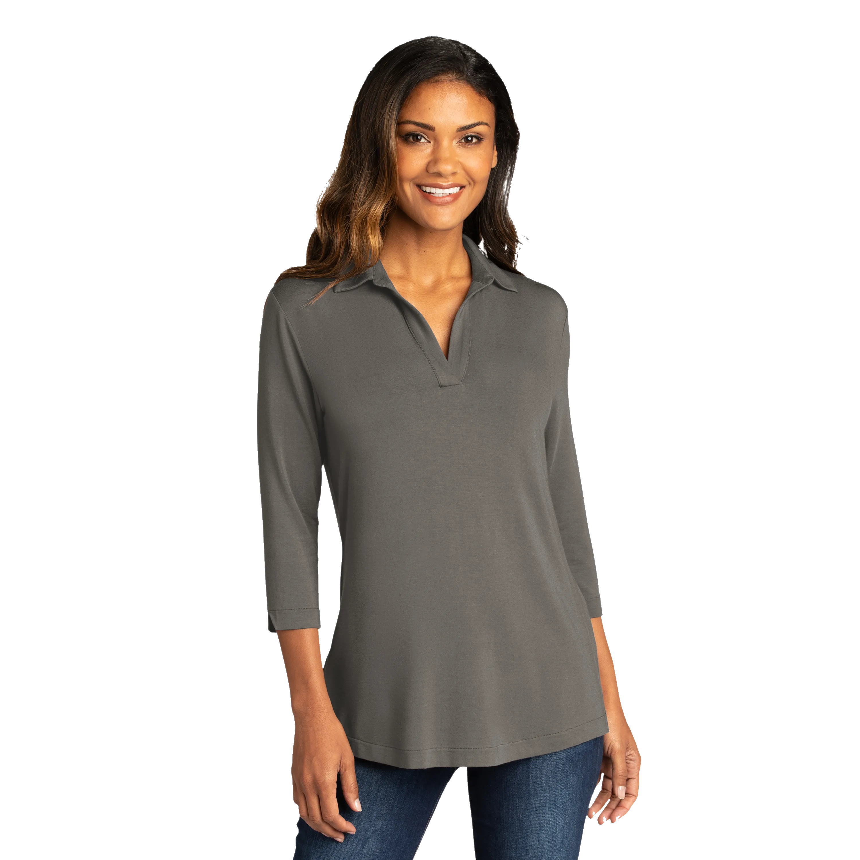 D2204 Ladies Luxe Knit Tunic