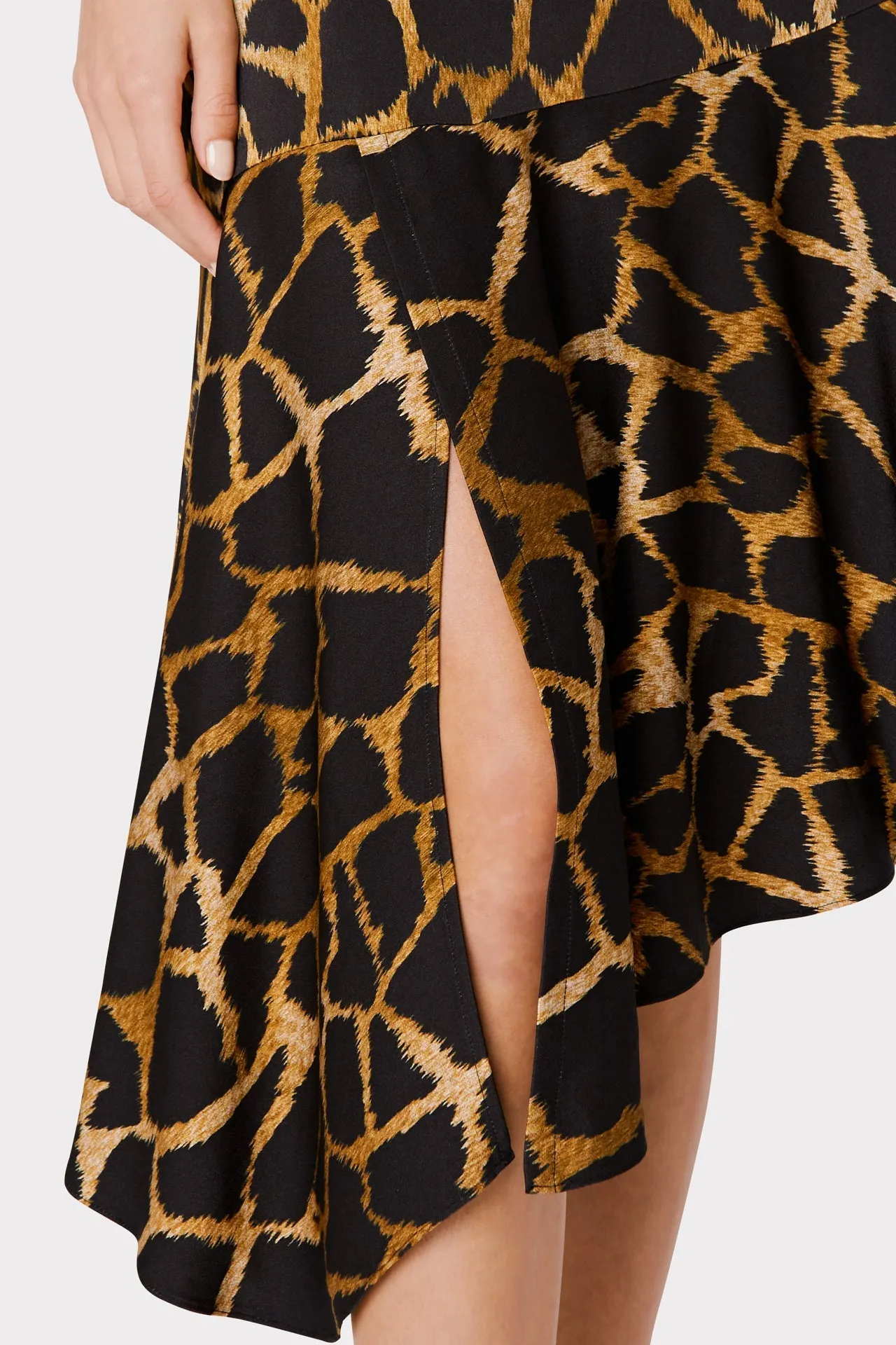 Dashielle Giraffe Print Dress