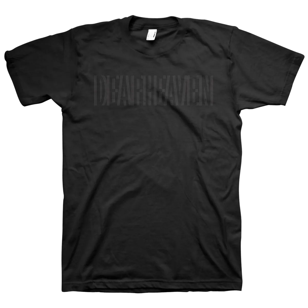 Deafheaven "Logo" Black On Black T-Shirt