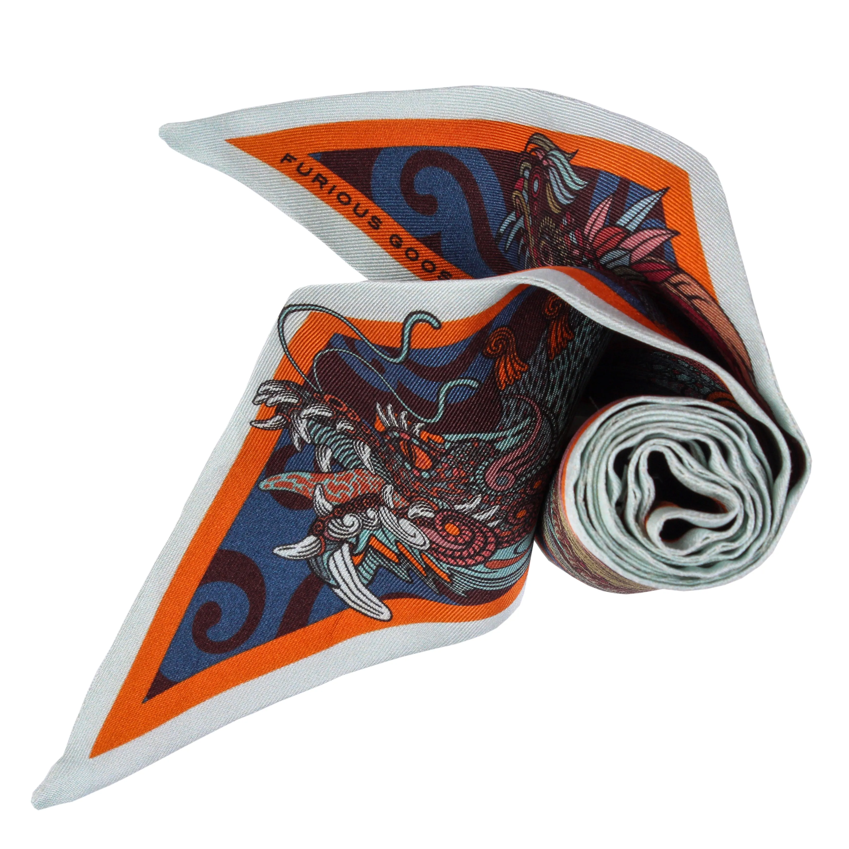 Dragon Bow Ignis, Silk Ribbon Scarf