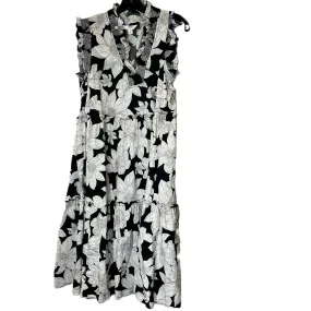 Dress Casual Midi By Crown And Ivy In Black, Size: L