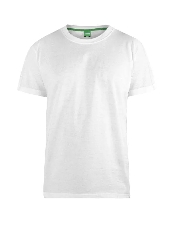 Duke Clothing D555 Premium Weight Combed Cotton Crew Neck T-shirts