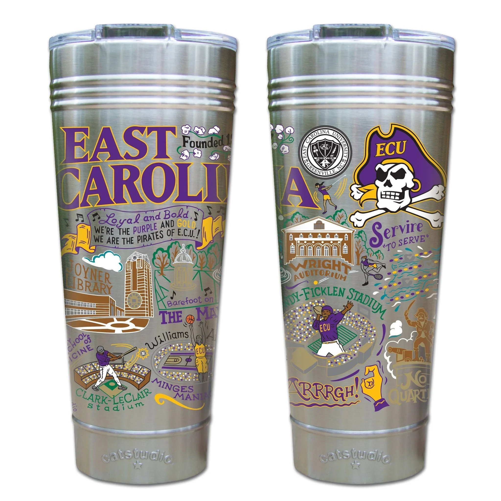 East Carolina University Collegiate Thermal Tumbler