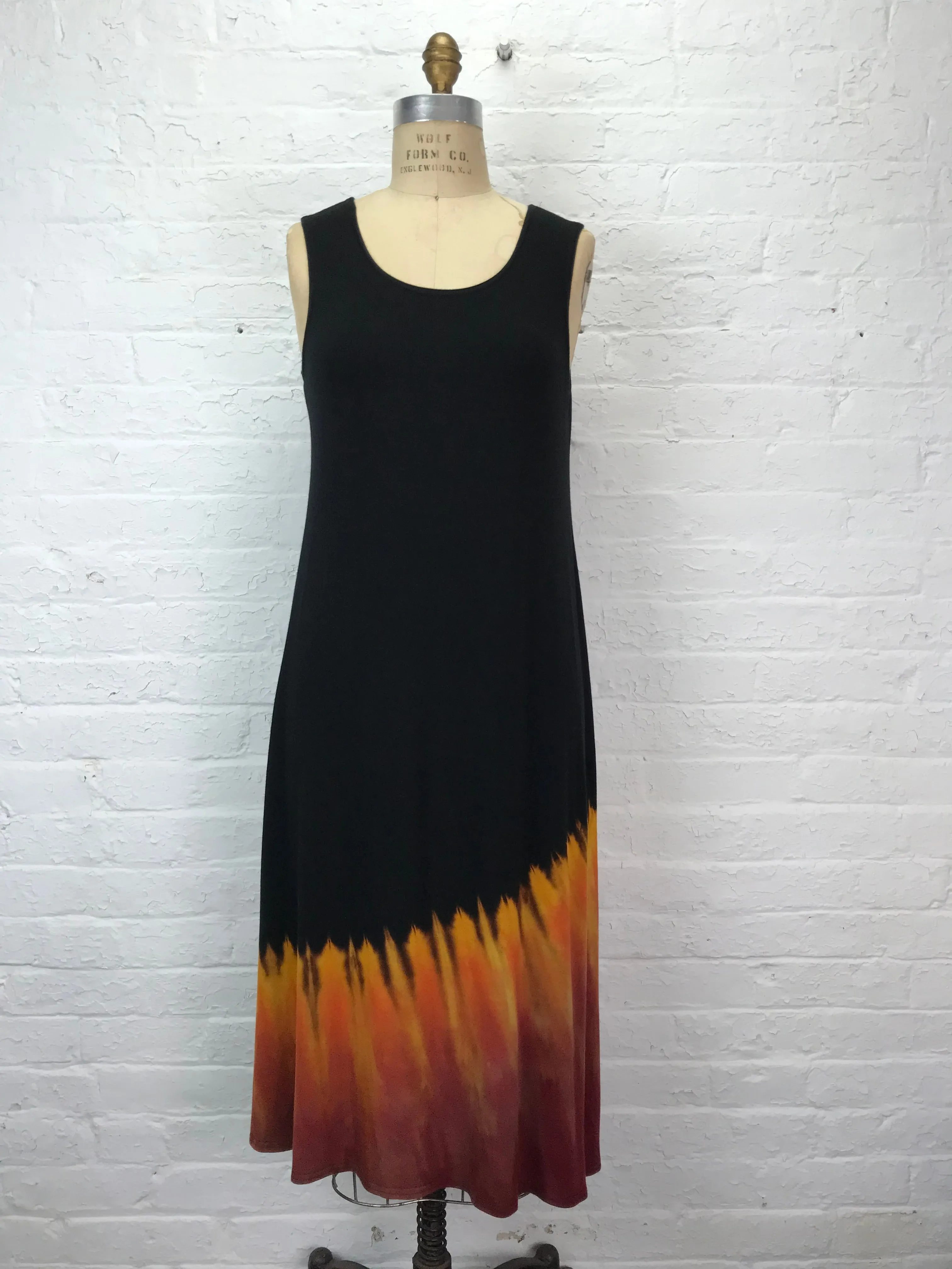 Eileen Midi Tank Dress in Firefly