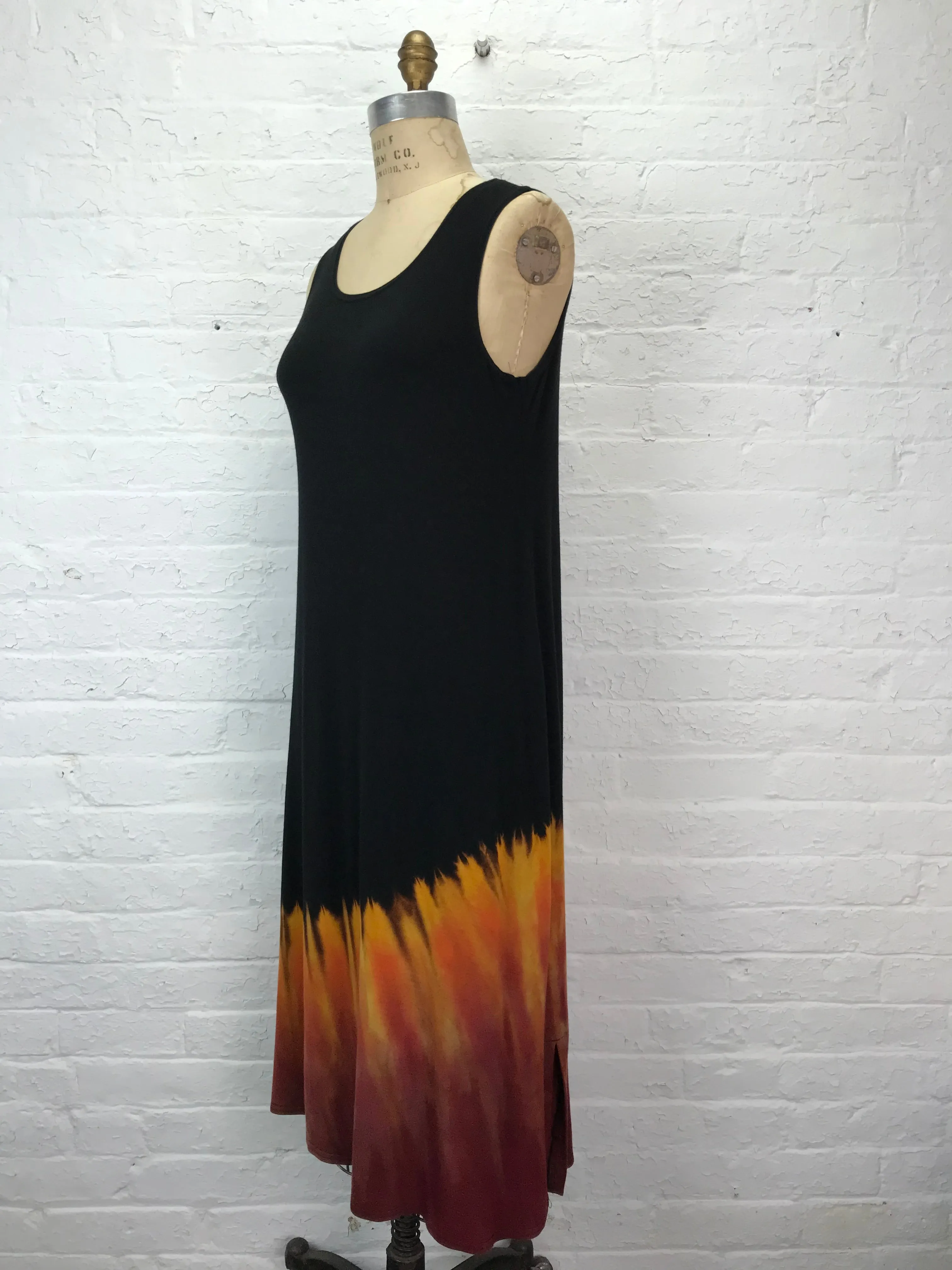 Eileen Midi Tank Dress in Firefly