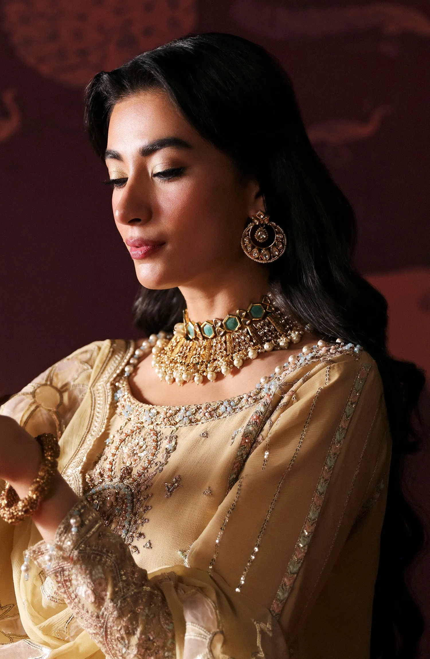 Emaan Adeel Devdas Exquisite Luxury Formals – MEERA