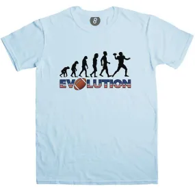 Evolution of US Football T-Shirt