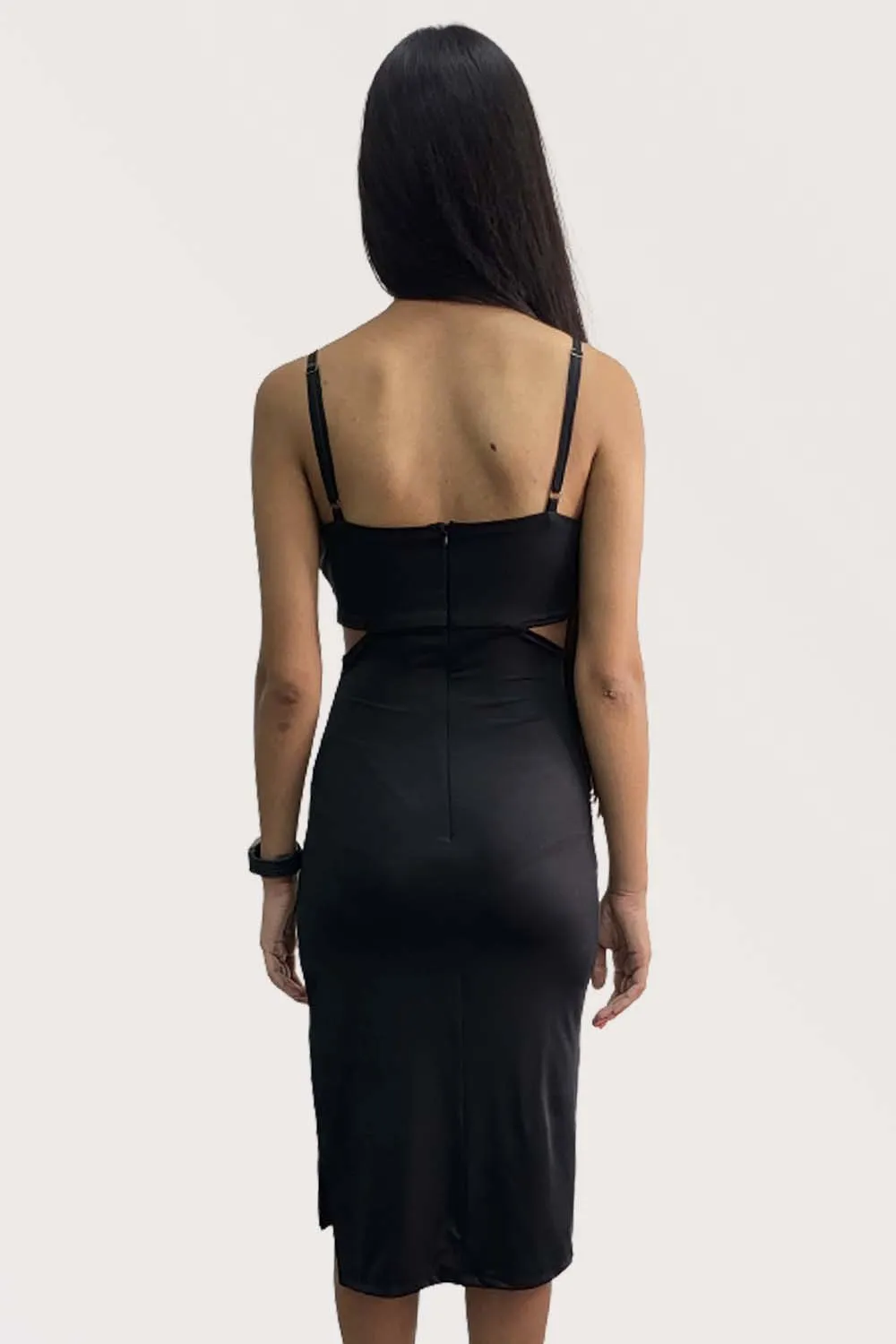 Fatima Midi Slit Dress