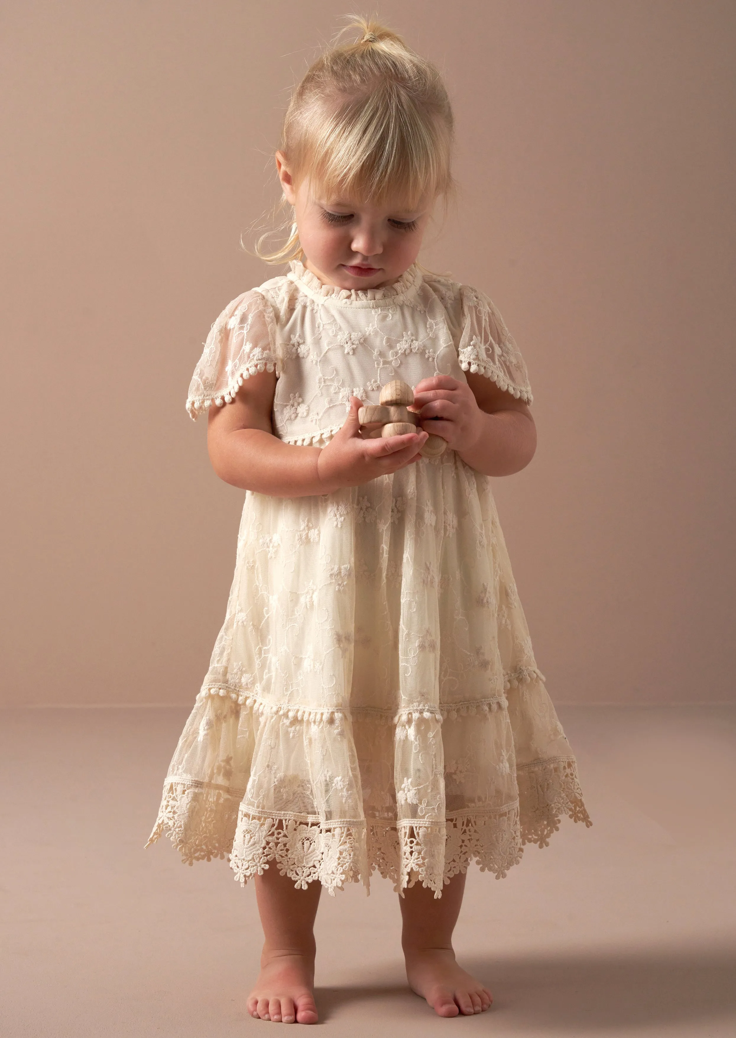 Felicitie Ivory Lace Dress