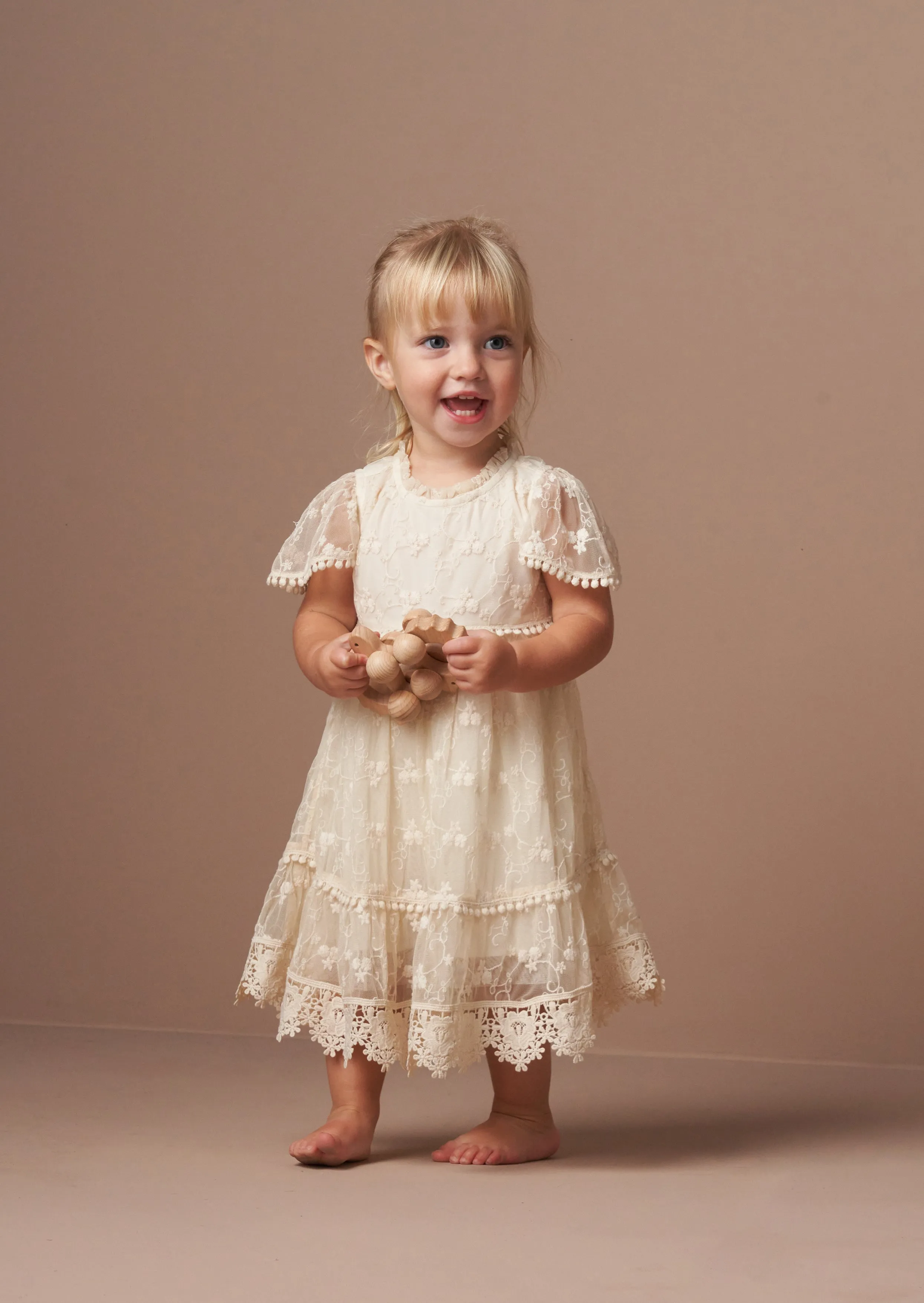 Felicitie Ivory Lace Dress